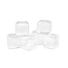 Kikkerland - Reusable Ice Cubes, 30 Pack, Clear Plastic Ice