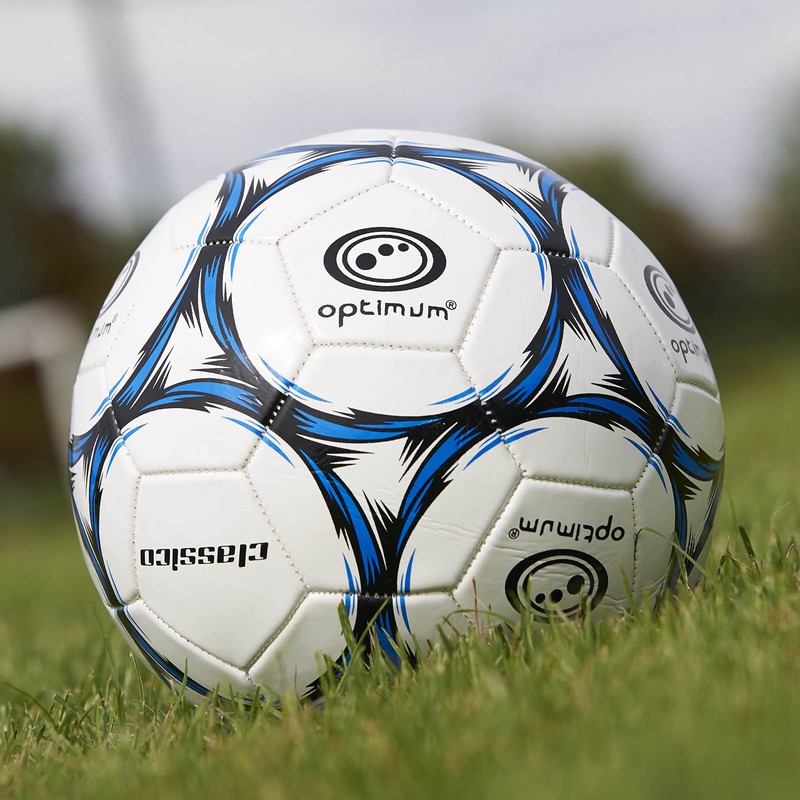Optimum Classico All-Weather Football Ball - Stylish, Soft-Touch PVC, Even