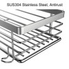 Orimade Adhesive Shower Caddy Soap Dish Holder Shelf with 5