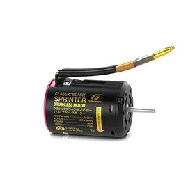 G-Force G0422 Classic Black Sprinter Brushless Motor (17.5T), Genuine Japanese Product