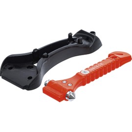 BGS Diy 50615 | Emergency Hammer with Seat Belt Cutter | 170 mm