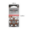 Rayovac Extra hearing aid batteries size 312. Long-lasting mercury-free zinc-air