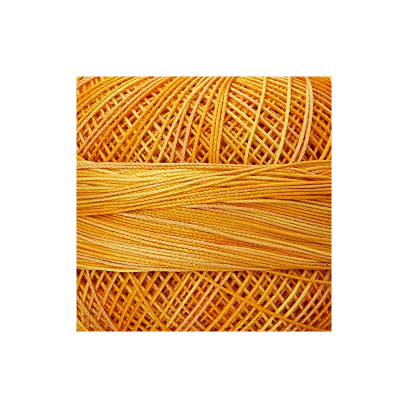 Handy Hands 210-Yard Lizbeth Cotton Thread, 25gm, Honey Drizzle
