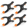 Spring Clamps for Woodworking, Lytool 4Pcs 6 Inch Quick-Release Ratcheting