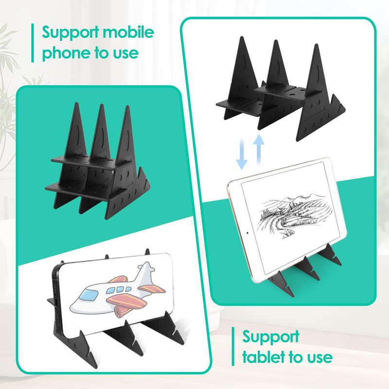 Optical Drawing Board, Portable Image Tracing Board for Phone and