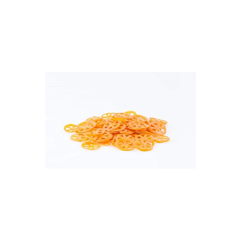 Wagon Wheels Shaped wheat flour | Pasta para Frituras/ Duros