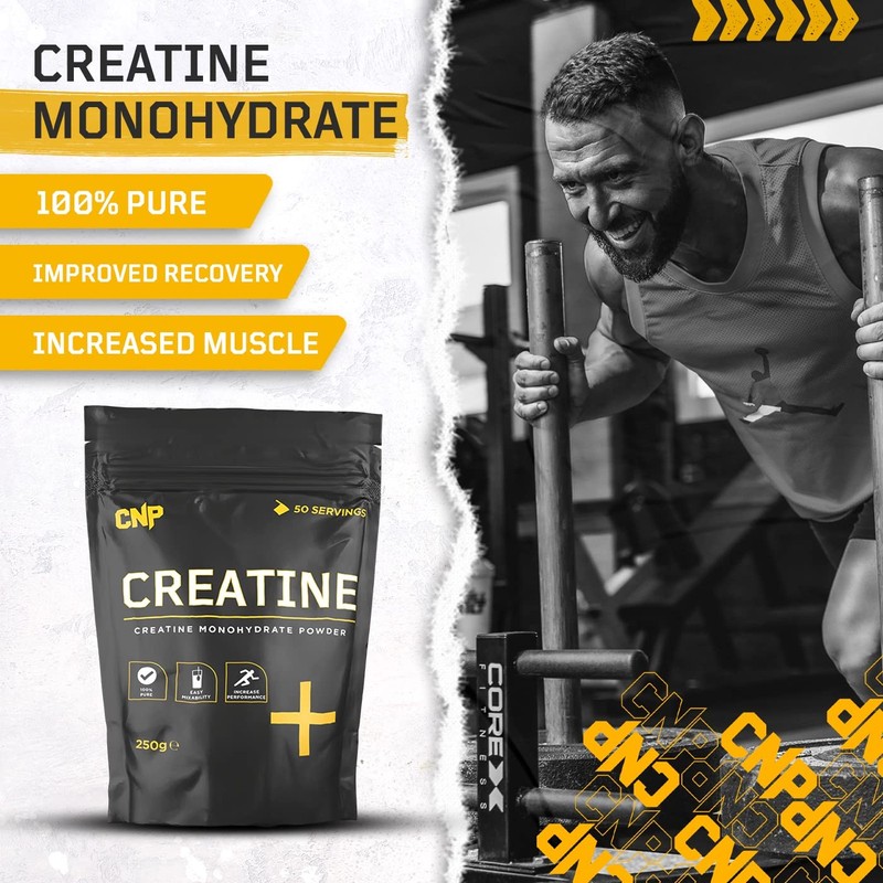 CNP Professional Creatine Range, 500g / 250g Creatine Monohydrate Powder,