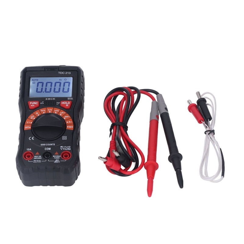 Multimeter Automatic Accurate Measurement Falling Proof Digital Display Portable Voltmeter