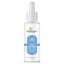 Earth Science Ayurveda Hyaluronic Acid Face Serum for hydrated skin | For All Skin Types | For Men & Women | Vegan & Cruelty-free | 30ml