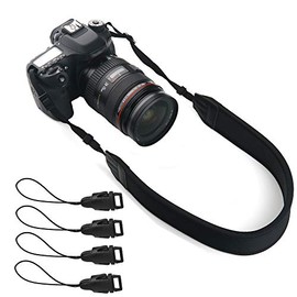 Camera Neck Strap, DSLR Shoulder Strap Sling Neoprene Padded Quick Disconnects