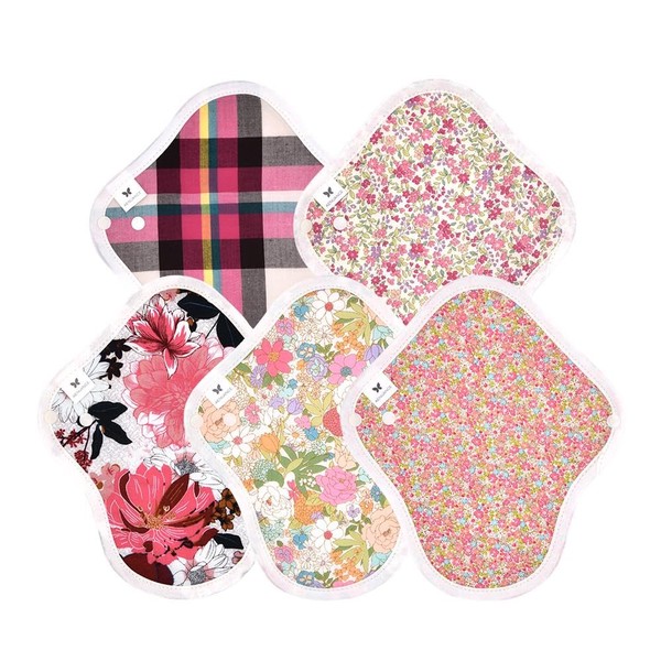 Cloth Napkins NO 5 Organic Cotton 5 Piece Set v13