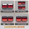1409KMT USB-C Wireless Trailer Lights, Magnetic LED Towing Lights with