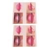 2pcs Lip Practice Skin 4 Lip Shapes Permanent Makeup Lip