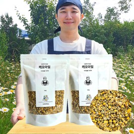1+1 Chamomile Tea Tea Raw Material Chamomile Benefits 100g 2pcs 1+1 Chamomile 100g 2bags / 1+1 캐모마일 차 티 원물 캐모마일효능 100g 2개 1+1 캐모마일 100g 2봉