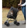Pet Gear Travel Lite Plus Stroller, Compact, Easy Fold, No