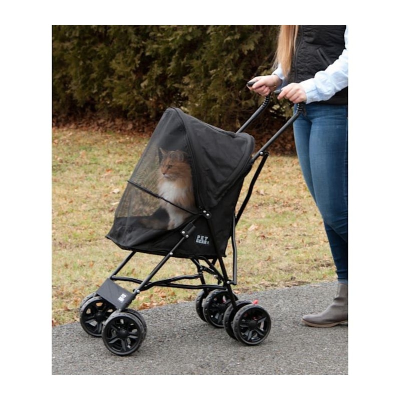 Pet Gear Travel Lite Plus Stroller, Compact, Easy Fold, No