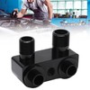 AC Compressor Fitting 90° Turn Angle 6061‑T6 Billet Aluminum Alloy