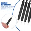 Healvian 6pcs Nylon Earwax Remover Cleaning Tool Shaped Brushes for