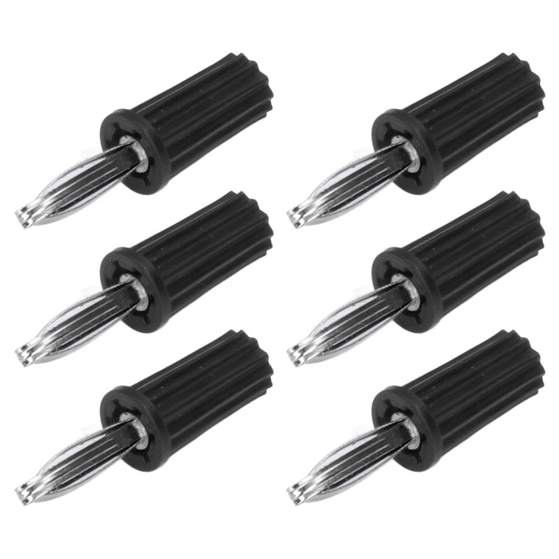 100Pcs Banana Socket 4mm ABS Nickel Plated Brass Material Good