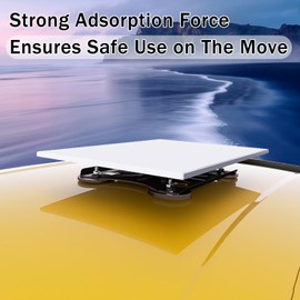 Ybervont Starlink Gen 3 Car Roof Mount, Starlink Mounting Kit for RV, Magnetic Mount for Starlink Internet Kit Satellite with Starlink Gen 3 Flat Adapter