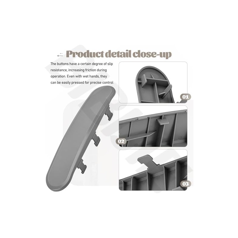 98734C Button Kit For Drinking Fountain Compatible With Elkay EZ