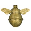 Gold Bee Door Knocker for Front Door | Polished Solid