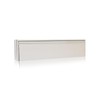 Xfort MailPlate Pro 12" Letterplate Matt Chrome, Premium Draught Proof