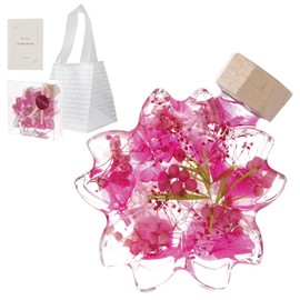 Flower Marika Cherry Blossom Herbarium Birthday Gift Sakura Katachi (Hizakura (Dark Pink))