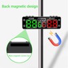 Electronic Scoreboard LED 10 Digit Touch Magnetic Rechargeable Digital Scoreboard