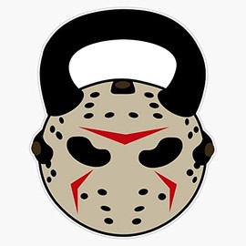 Kettlebell Sticker Decal Waterproof 5 Inches