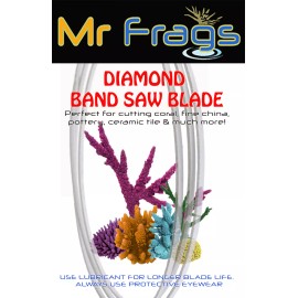 Mr Frags 37" x 1/8" Replacement Band Saw Blade Diamond Coated for Gryphon C40