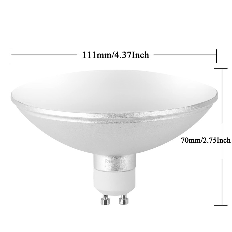 Familite GU10 Based AR111/FR111 LED Bulb, 12W 1200LM GU10 Flood