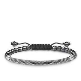 Thomas Sabo Women's Rope Bracelet 925 Sterling Silver LBA0127-328-11-L24v, Sterling Silver