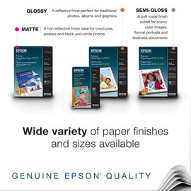 Epson Bright White Pro Paper - S041586-4, 8.5" x 11" (500 sheets)