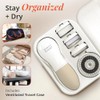 Vanity Planet Planet Cepillo de Limpieza Facial Raedia - Blanco/Gris
