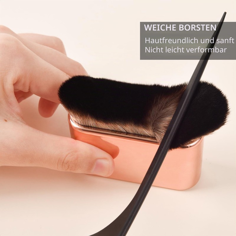 Self Tanning Brush, Soft Brush, Portable Self-Tanning Brush, Face Brush