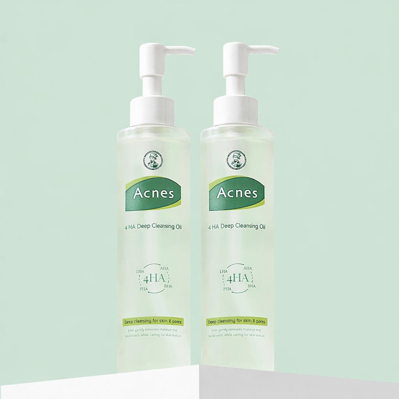 Acnes Poha Deep Cleansing Oil 190ml, 2 units / 아크네스