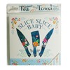 Cook Shop 207030015 Slice Baby Tea Towels, Polyester, Pale Blue