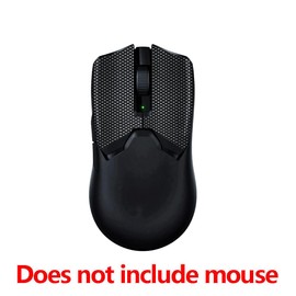 HUYUN Mouse Grip Tape Non-Slip Grip Tape Compatible with RZ Viper V2 Pro Gaming Mouse (All in Black)