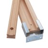 Btibpse Wooden Drawer Slides 16 Inches Classic Wood Center Guide