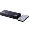 Elecom DH-SW4KP41BK HDMI Switcher, 4K 60 Hz (18 Gbps) 4