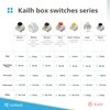 Kailh Box Key Switches for Mechanical Gaming Keyboards | Plate