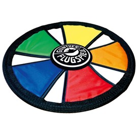 GÜNTHER FLUGSPIELE 1381 - Frisbee a disco volante morbido in tessuto, materiale morbido, diametro circa 25 cm, disco da lancio, disco volante per un facile lancio e cattura