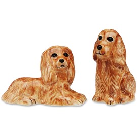 Pavilion-Rescue Me Now Cocker Spaniel Dog Salt and Pepper Shaker Set