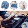 9-Pin 3PDT Guitar Effects Pedal Box Stomp,Foot Pedal Switch Stompbox,True