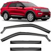 Voron Glass in-Channel Extra Durable Rain Guards for Ford Explorer