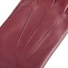 alqqas Winter Fashion Leather Gloves for Women, Warm Cashmere Lining