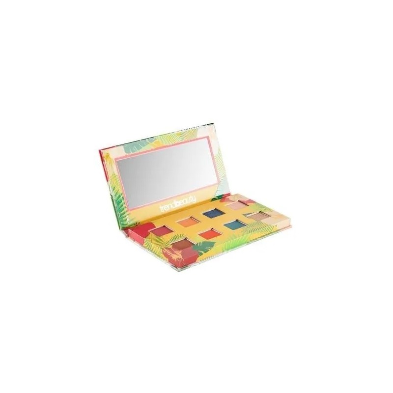 Paleta De Sombras Summer Vibes Trend Beauty Original 6 Tonos