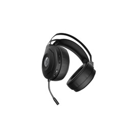 HP X1000 Wireless Gaming Headset (Wireless USB Dongle, 7.1 Surround Sound, 50 mm Driver, Microphone, LED Mute Display) Black Standard
