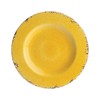 UPware 12 Piece Crackle Melamine Dinnerware Sets, Outdoor Dishes Set,